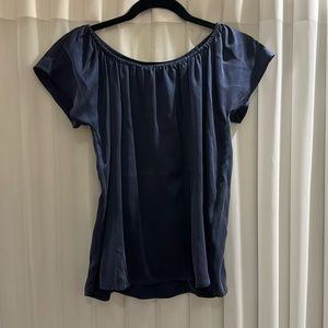 Joie XXS Silky Off the Shoulder Blouse